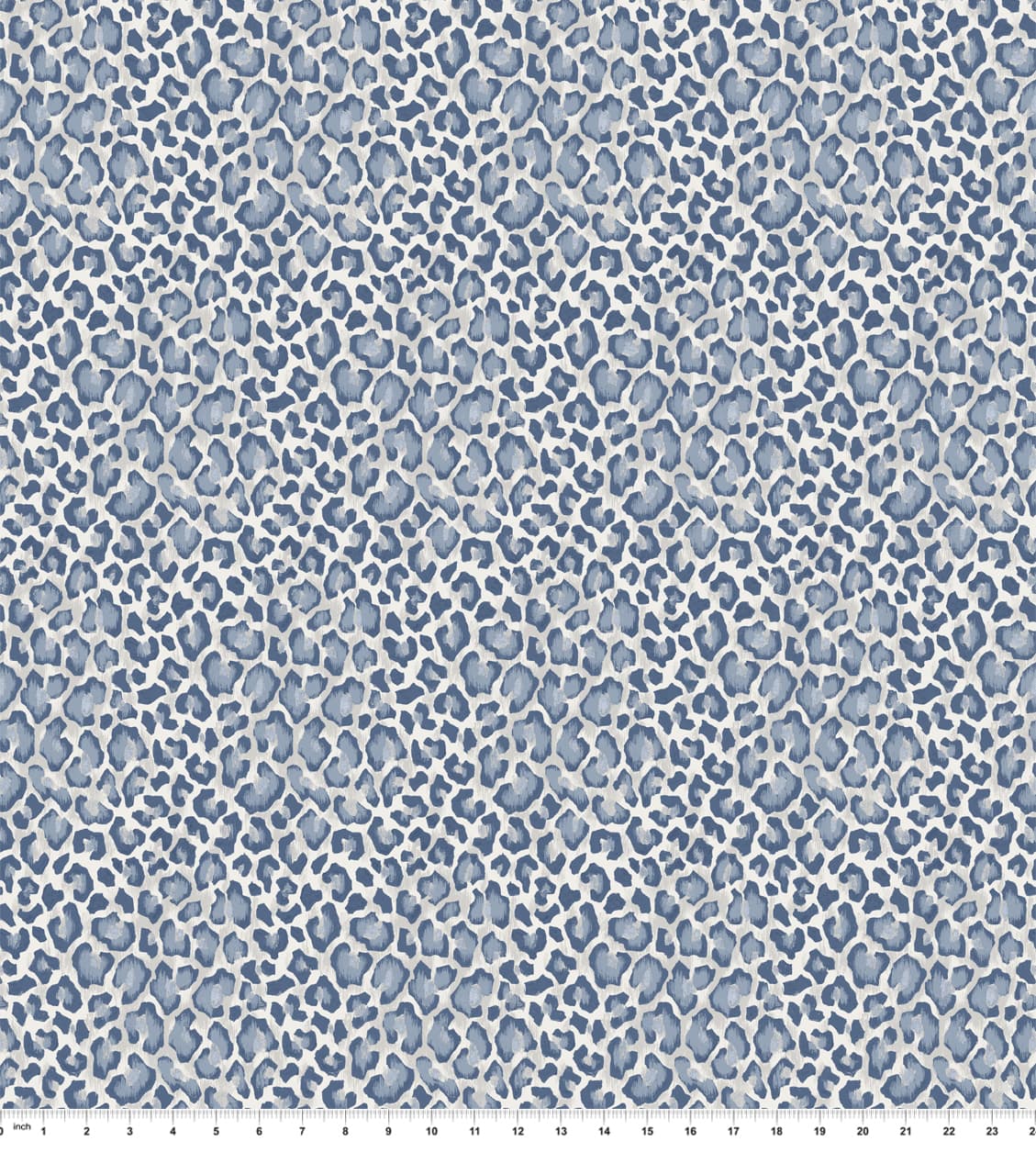 Springs Creative Modern Coastal Russo Raffia Chambray Blue Fabric